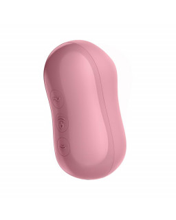 Cotton Candy Succionador de Clitoris y Vibrador Light Red