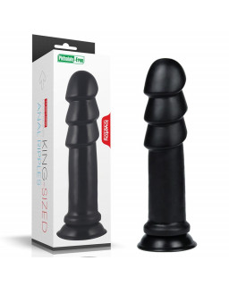 Dildo King Sized Anal Ripples 1125 Negro