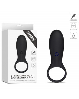 Anillo para el Pene iJoy Stamina Ring USB Negro