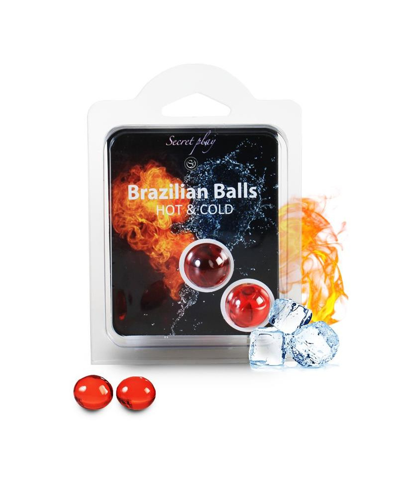 Secret Play Set 2 Brazilian Balls Efecto Hot Cold