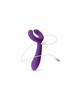 Vibrador para Parejas Silicona USB