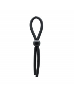 Rimba Latex Play Cordon Ajustable para Pene Color Negro