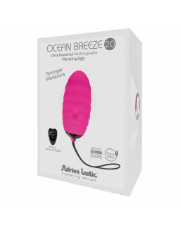 Huevo Vibrador con Control Remoto Ocean Breeze 20 Rosa