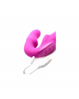 Evoke Vibrador Doble Rosa