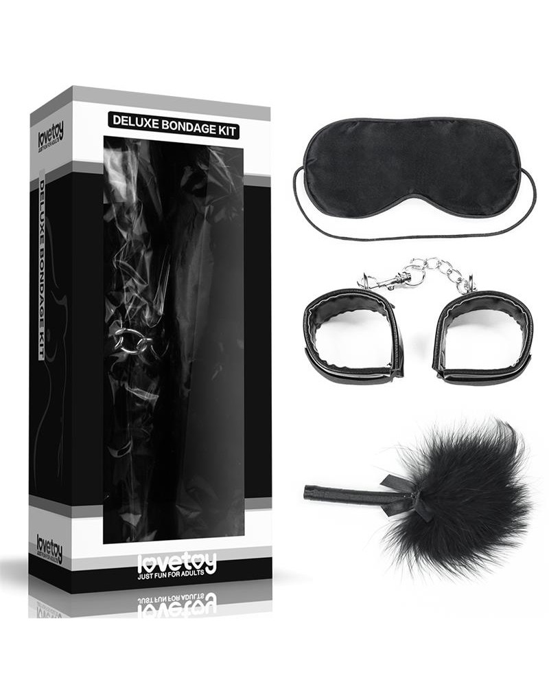 Kit Bondage Deluxe Negro