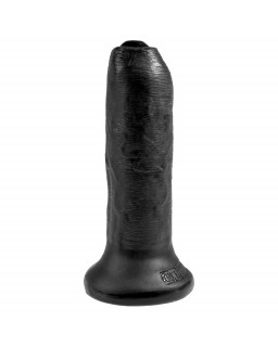 Dildo Realista con Glande Retractil Color Negro 6