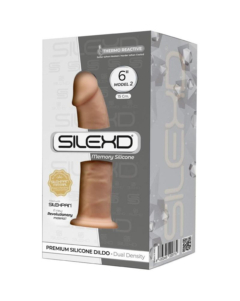 Dildo Dual Density Silicone Mod 2 6