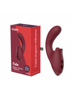 Tide Vibrador con Thrusting y Tapping