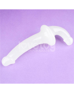 Dildo doble Lumino Play Luz Azul 105