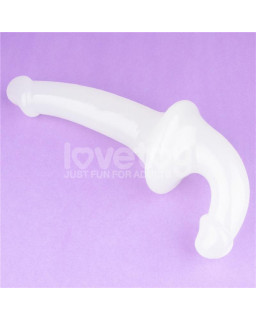 Dildo doble Lumino Play Luz Azul 105