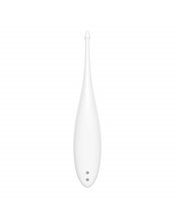 Twirling Fun Varita Vibradora Silicona USB Blanco