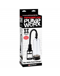 Pump Worx Alargador de Pene Max Width Color Negro