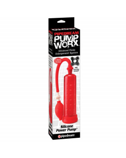 Pump Worx Succionador de Silicona Color Rojo