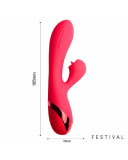 Turna Vibrador USB Rojo