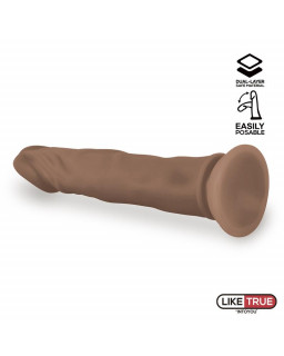 Lenser Dildo Realista Articulable Posable Dildo 8 Marron