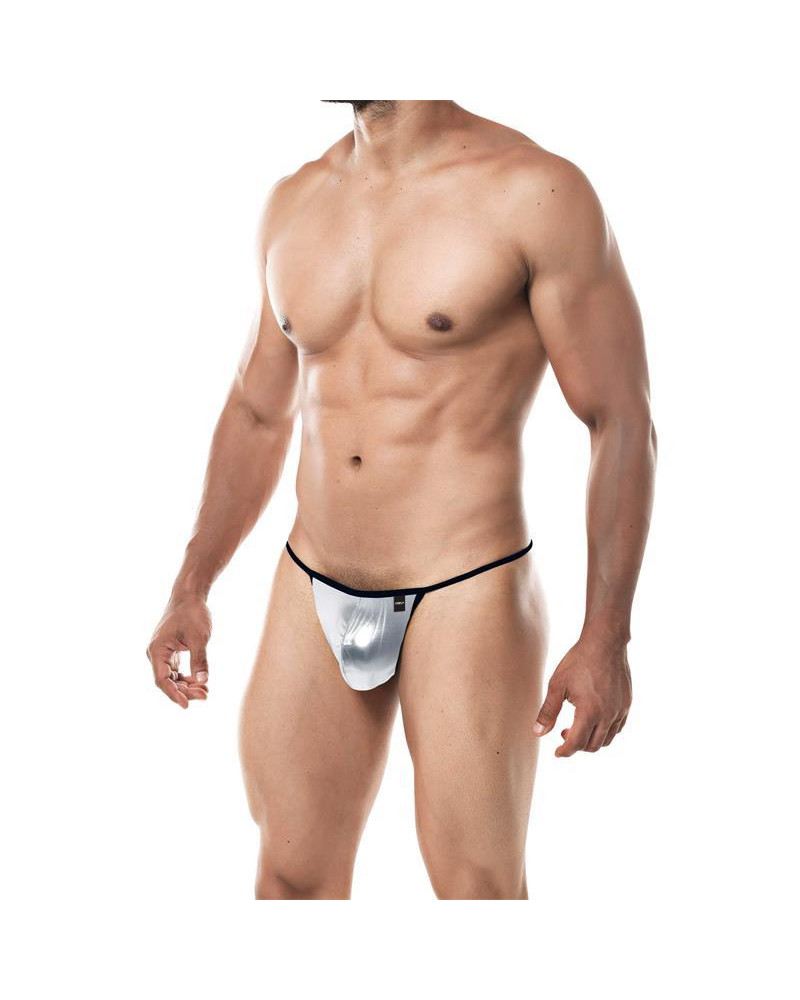 Tanga G string Plateado Skai Talla XL