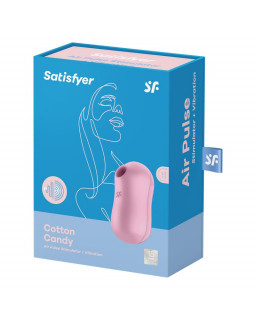 Cotton Candy Succionador de Clitoris y Vibrador Lila