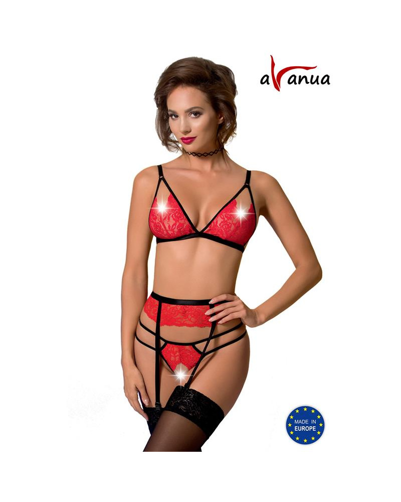 SALOME Set Rojo Negro