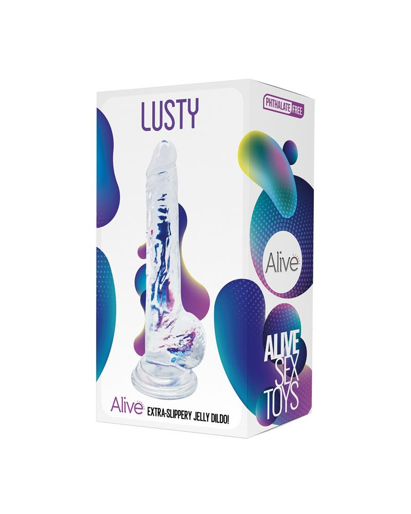 Dildo Jelly Lusty 18 cm