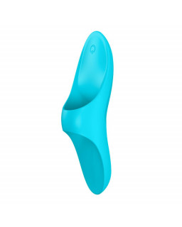 Teaser Vibrador para el Dedo Light Blue