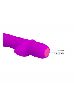 Vibrador Troy USB Silicone Purpura