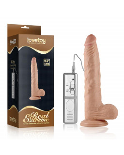 Dildo Real Extreme con Vibracion 95 Natural