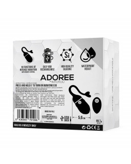 Adoree Huevo Vibrador USB Control Remoto USB Silicona