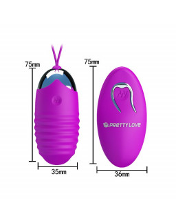 Huevo Vibrador Jessica USB Purpura