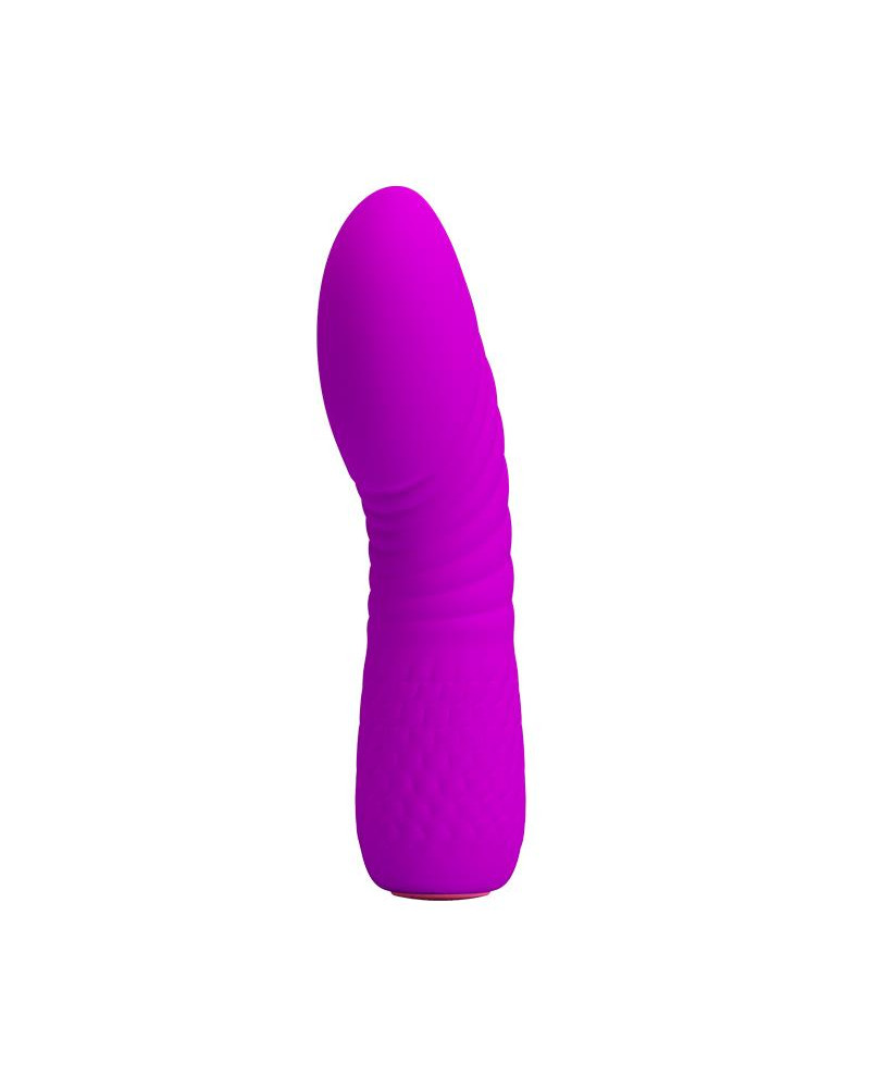 Vibrador Abner USB Silicona Purpura