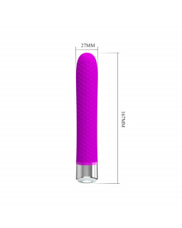 Vibrador Reginald Silicona Purpura