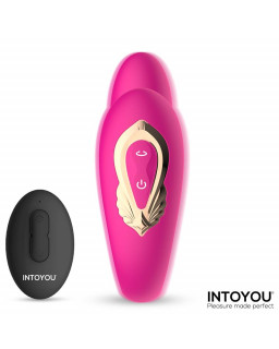 Lanty Vibrador para Parejas con Oscilacion 360º y Control Remoto