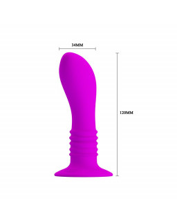 Pretty Love Plug Anal Vibrador Color Purpura