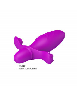 Plur Anal con Vibracion Fitch Color Purpura