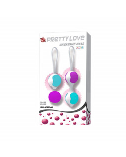 Bolas Kegel Orgasmic Balls Rosa y Azul