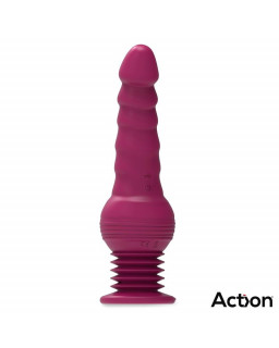 Rocket Vibrador con Thrusting Ultra Jet Thruster con Potente Ventosa