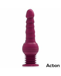 Rocket Vibrador con Thrusting Ultra Jet Thruster con Potente Ventosa