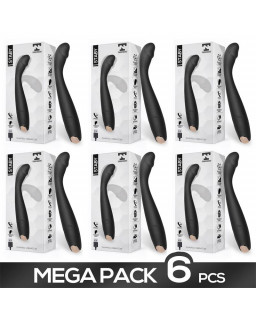 Pack de 6 Staby Vibrador Flexible Bendable