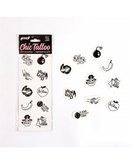 Set de 10 Tattoos Temporales Spicy Collection