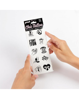 Set de 10 Tattoos Temporales Kinky Collection