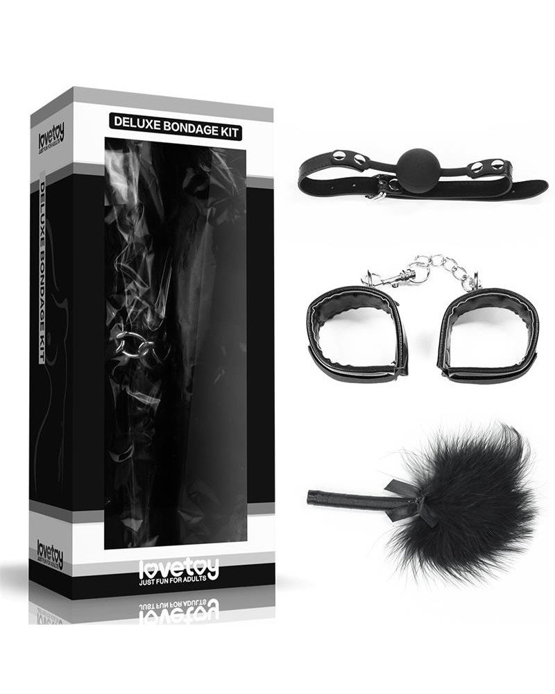 Kit Bondage Deluxe Negro