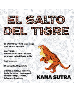 Juego de Mesa el Salto del Tigre Erotico