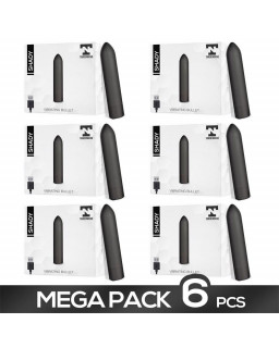 Pack de 6 Shady Bala Vibradora Recargable USB Impermeable