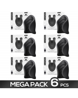 Pack de 6 Kamaria Masturbador Masculino Silicona