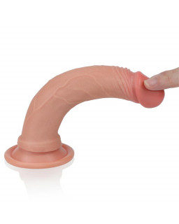 Dildo Nature 7 Silicona Liquida Natural