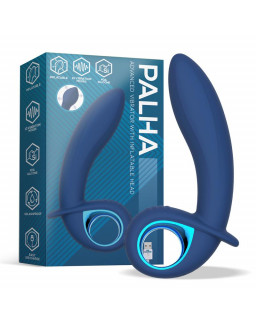 Vibrador Alpha Advanced con Funcion de Inflado y Vibracion USB Silicona