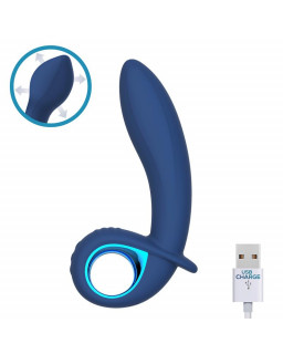 Vibrador Alpha Advanced con Funcion de Inflado y Vibracion USB Silicona