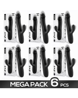 Pack de 6 Angus Vibrador Funcion de Movimiento Thrustinf 2 Motores