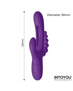 Triya Vibrador con Lengua Flipping y Cadena Anal