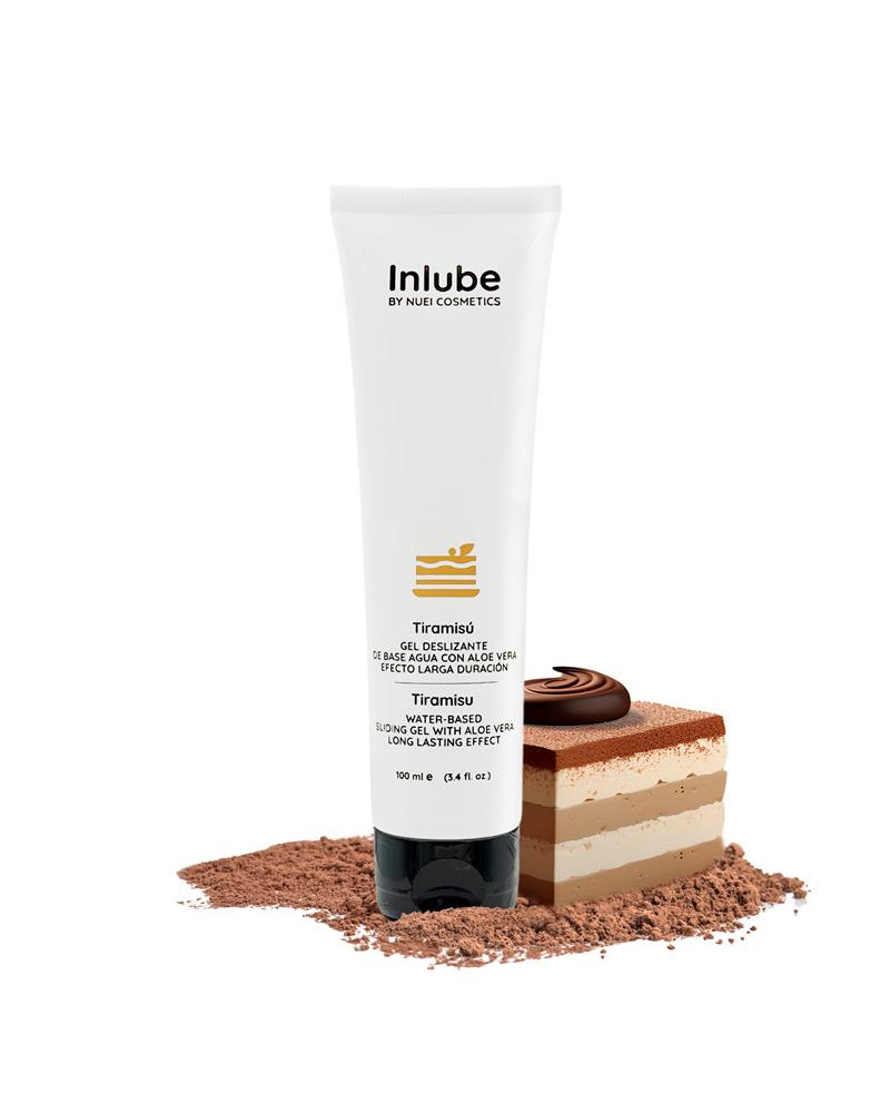 Inlube Lubricante Base Agua Tiramisu 100ml