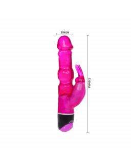 Baile Vibrador Naughty Bunny Color Rosa